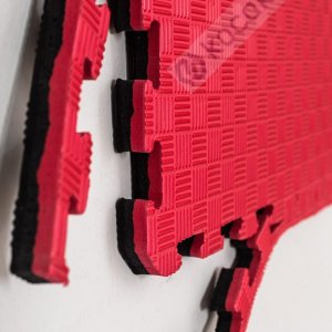 TATAMİ MİNDER 26 MM 100*100 KIRMIZI SİYAH