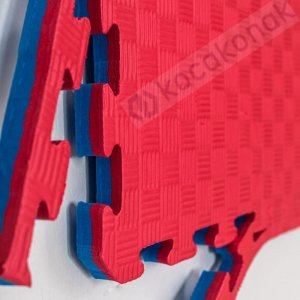 TATAMİ MİNDER 26 MM 100*100 MAVİ KIRMIZI