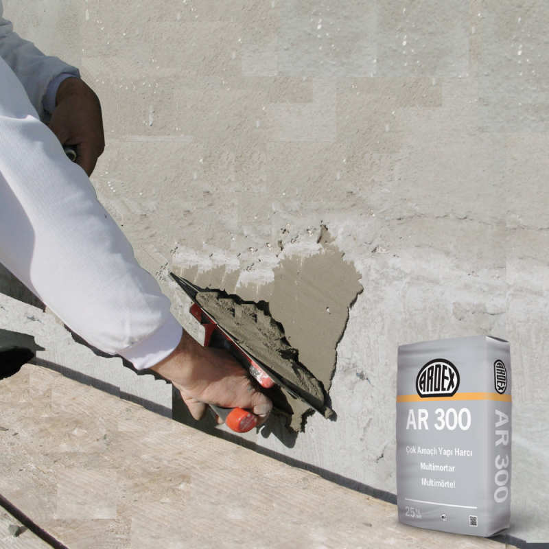 ARDEX AR 300 Multimörtel Çok amaçlı tamir ve yapıştırma harcı